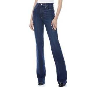 Alice + Olivia High Rise Fabulous 70's Bootcut Jeans: Wedge Wash Size 31 Tall